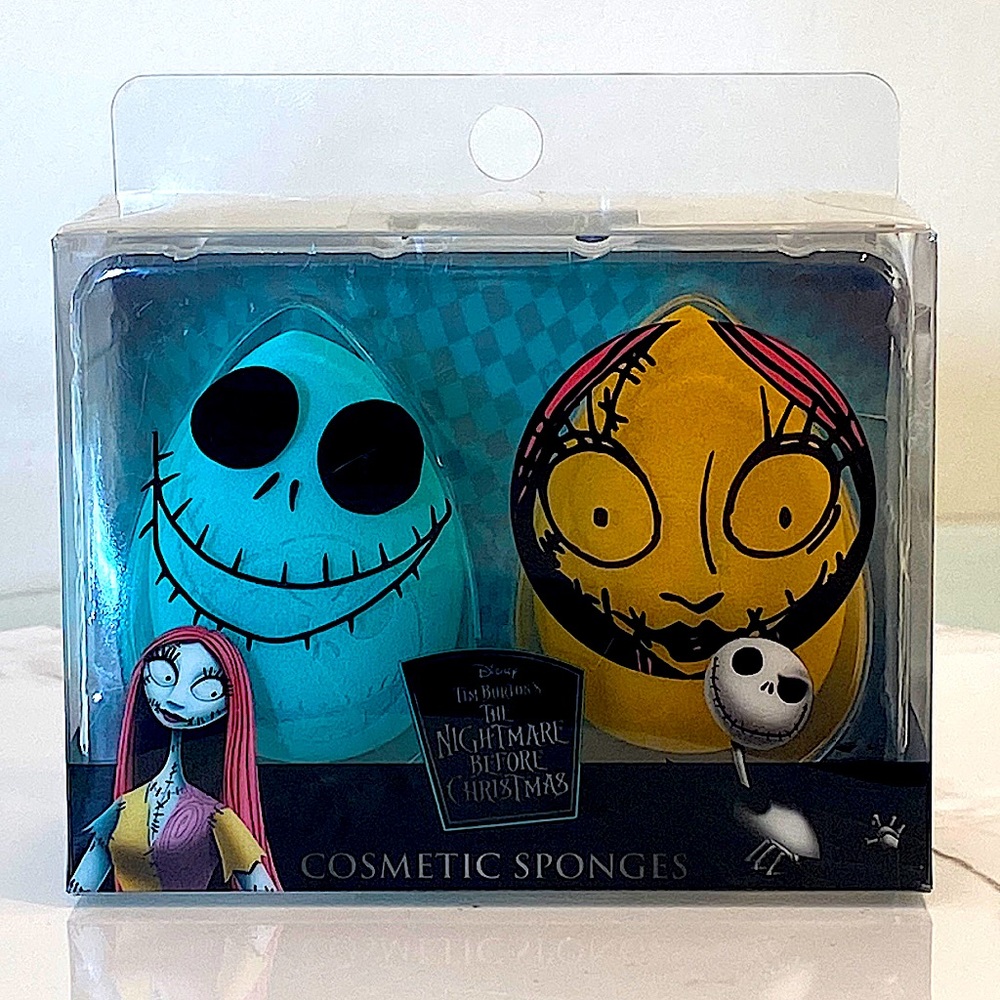 Taste Beauty - Nightmare Before Christmas Cosmetic Sponges - Jack & Sally